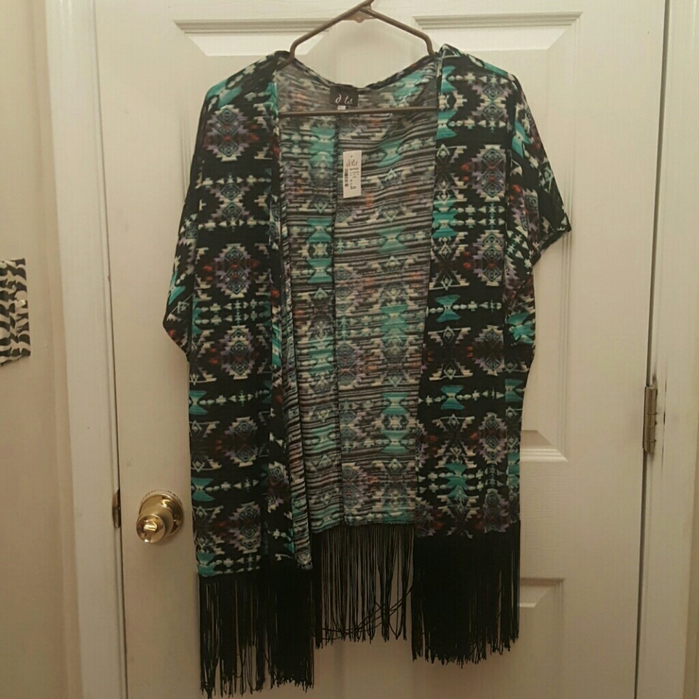 Navy Blue Kimono